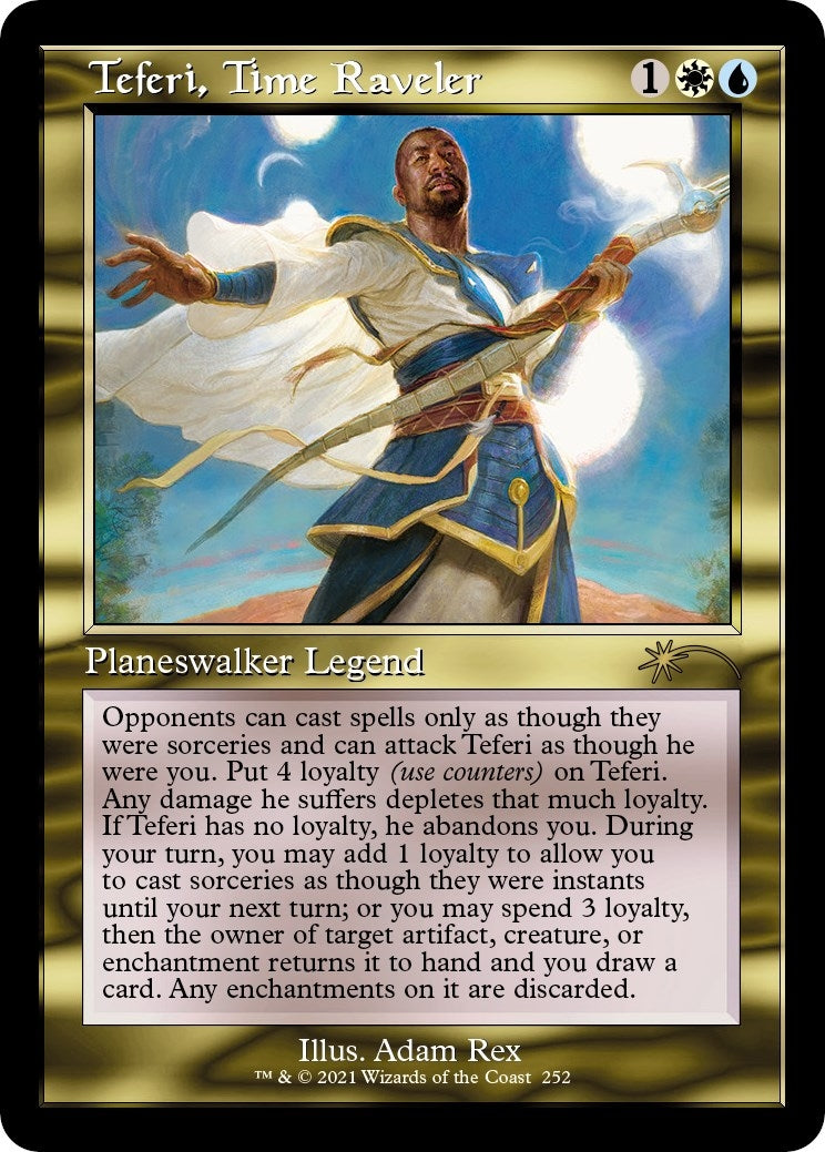 Image for Teferi, Time Raveler (252) [Secret Lair Drop Series] - Magic: The Gathering