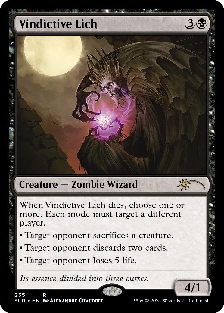 Image for Vindictive Lich (235) [Secret Lair Drop Series] - Magic: The Gathering