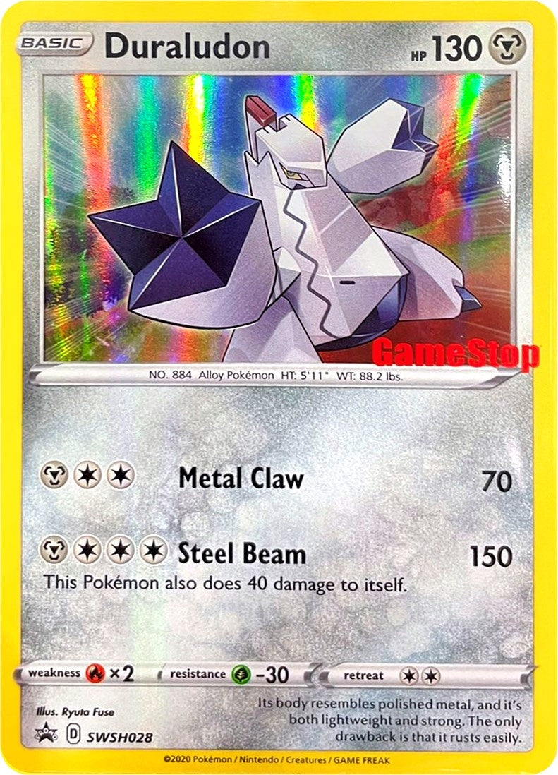 Image for Duraludon - SWSH028 (Gamestop Exclusive) (SWSH028) [Miscellaneous Cards & Products] - Pokemon