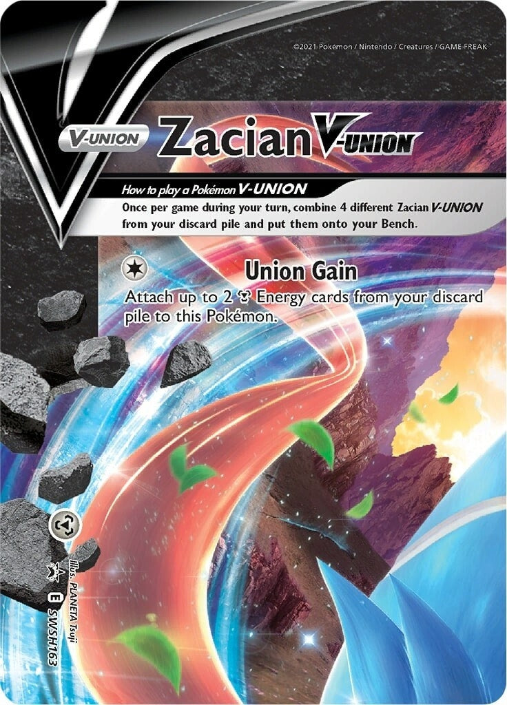 Image for Zacian V-UNION - SWSH163 (SWSH163) [SWSH: Sword & Shield Promo Cards] - Pokemon
