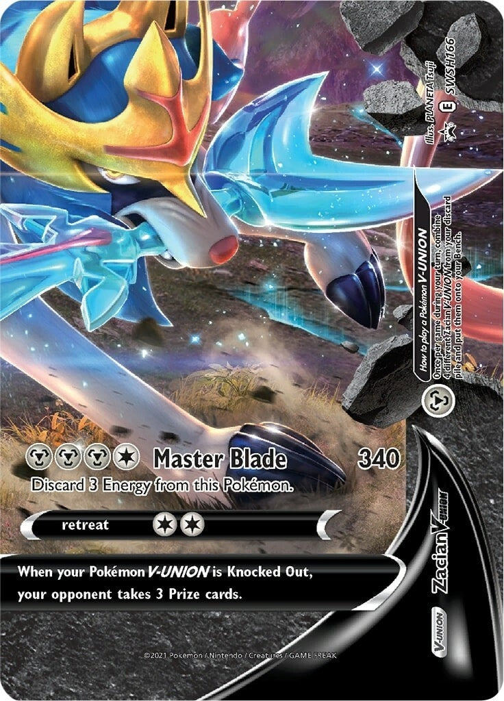 Image for Zacian V-UNION - SWSH166 (SWSH166) [SWSH: Sword & Shield Promo Cards] - Pokemon