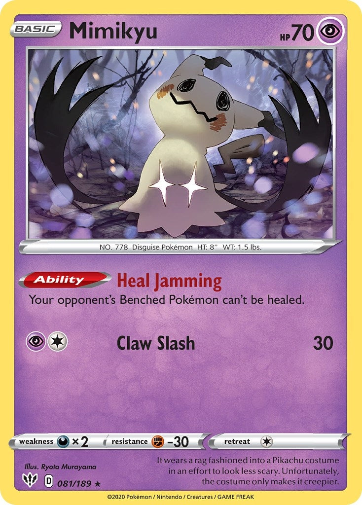 Image for Mimikyu - 081/189 (Cosmos Holo) (081/189) [Miscellaneous Cards & Products] - Pokemon