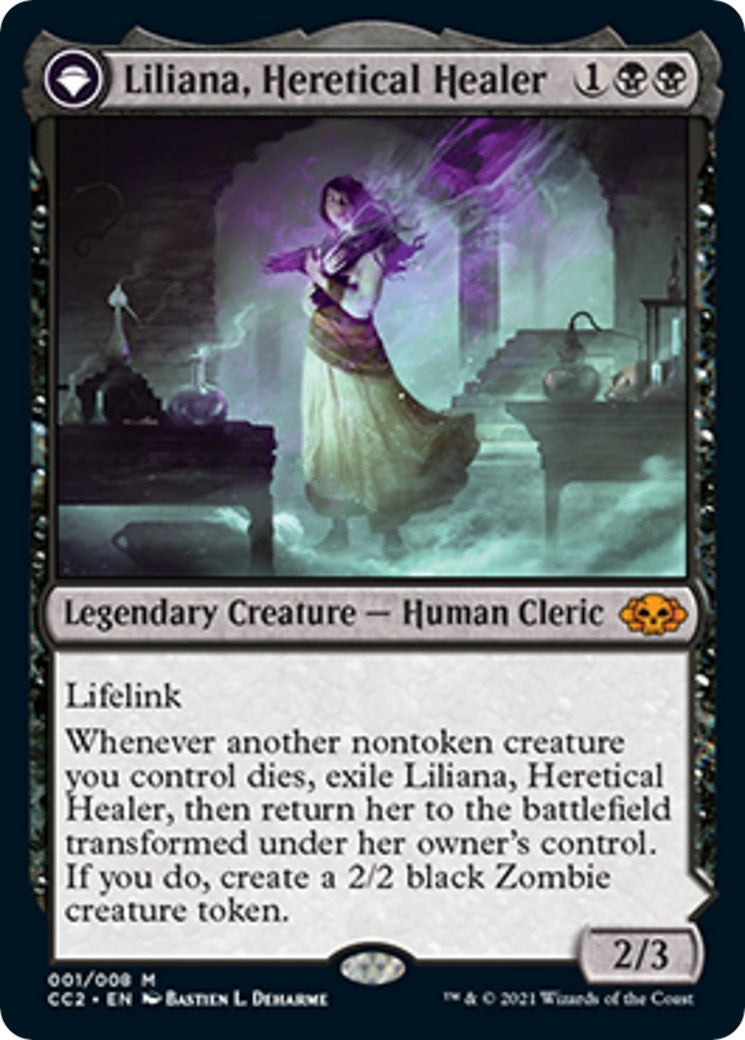 Image for Liliana, Heretical Healer (1) [Commander Collection: Black] - Magic: The Gathering