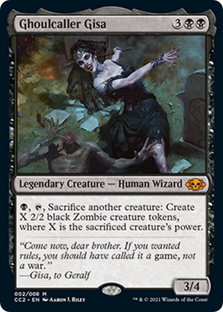 Image for Ghoulcaller Gisa (2) [Commander Collection: Black] - Magic: The Gathering