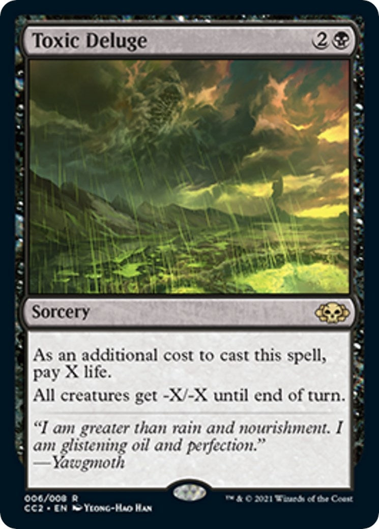 Image for Toxic Deluge (6) [Commander Collection: Black] - Magic: The Gathering