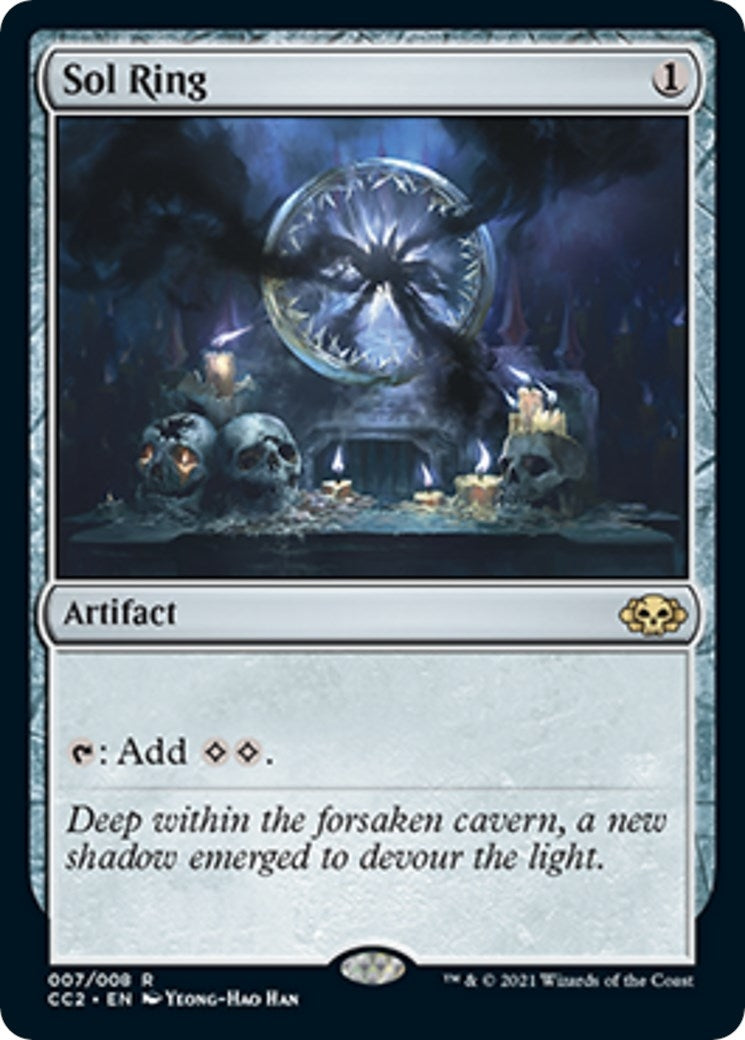 Sol Ring (7) [Commander Collection: Black]