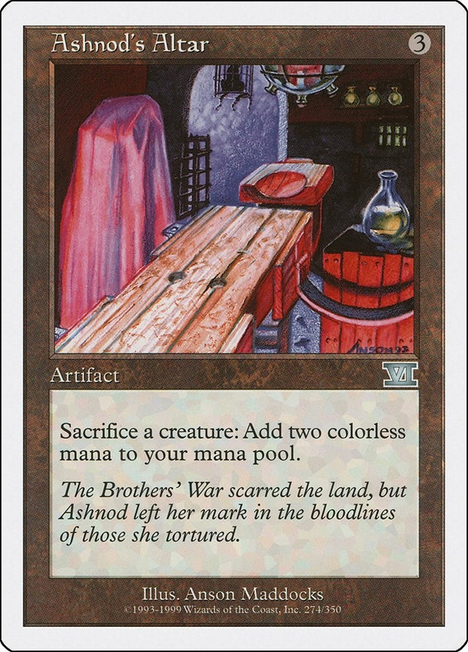 Image for Ashnod's Altar (274) [Classic Sixth Edition] - Magic: The Gathering
