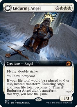Image for Enduring Angel (Extended Art) (327) [Innistrad: Midnight Hunt] - Magic: The Gathering