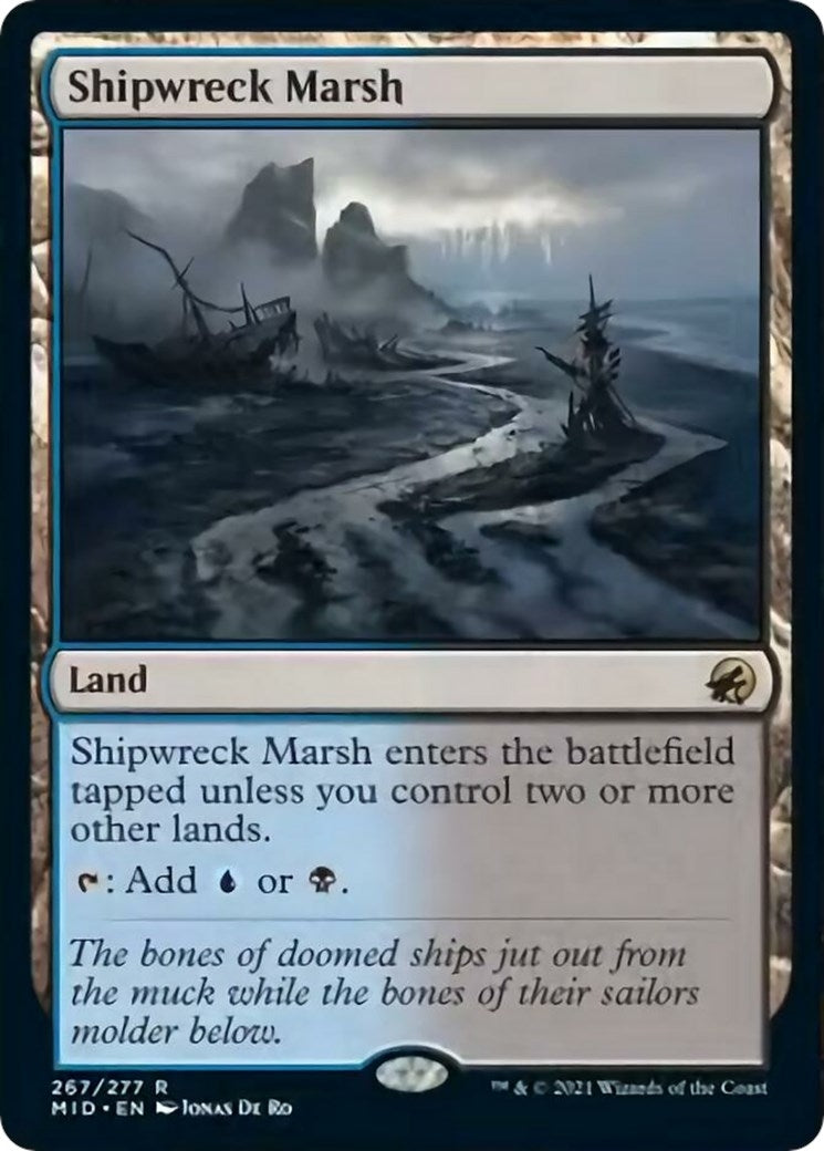Image for Shipwreck Marsh (267) [Innistrad: Midnight Hunt] - Magic: The Gathering