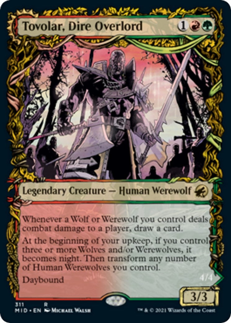 Image for Tovolar, Dire Overlord (Showcase) (311) [Innistrad: Midnight Hunt] - Magic: The Gathering