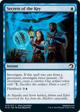Image for Secrets of the Key (73) [Innistrad: Midnight Hunt] - Magic: The Gathering