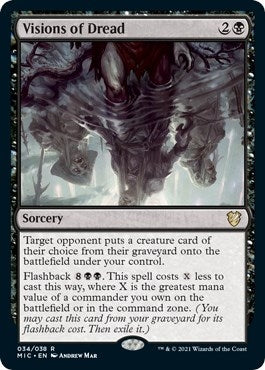 Image for Visions of Dread (34) [Innistrad: Midnight Hunt] - Magic: The Gathering