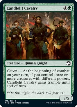 Image for Candlelit Cavalry (175) [Innistrad: Midnight Hunt] - Magic: The Gathering