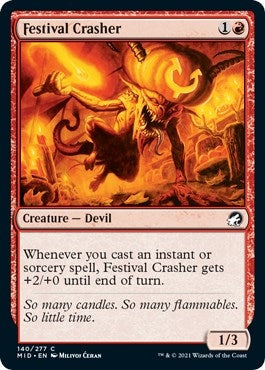 Image for Festival Crasher (140) [Innistrad: Midnight Hunt] - Magic: The Gathering