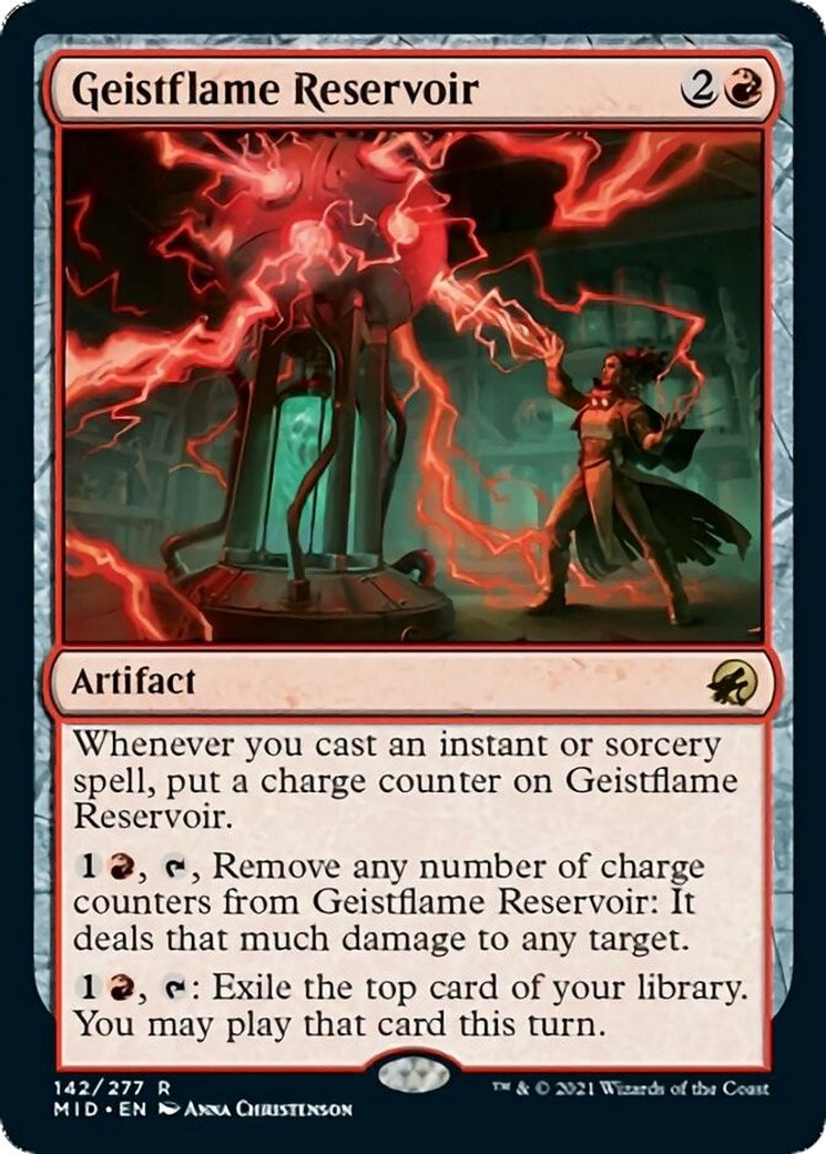 Image for Geistflame Reservoir (142) [Innistrad: Midnight Hunt] - Magic: The Gathering