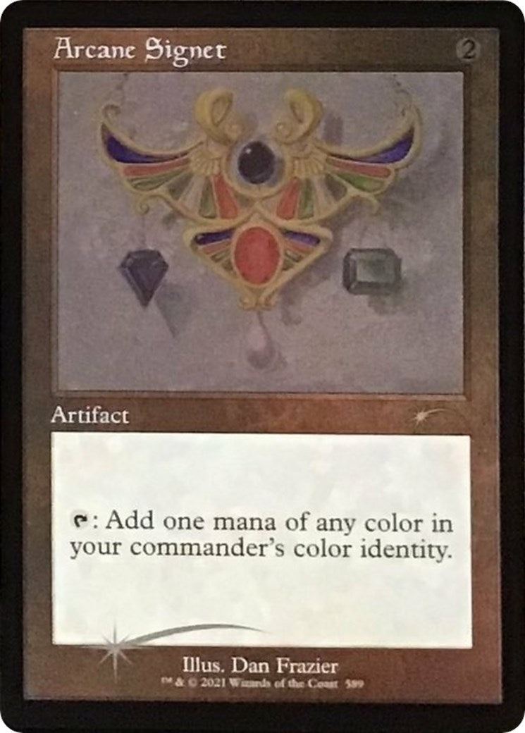Image for Arcane Signet (589) (Foil Etched) (589) [Secret Lair Drop Series] - Magic: The Gathering