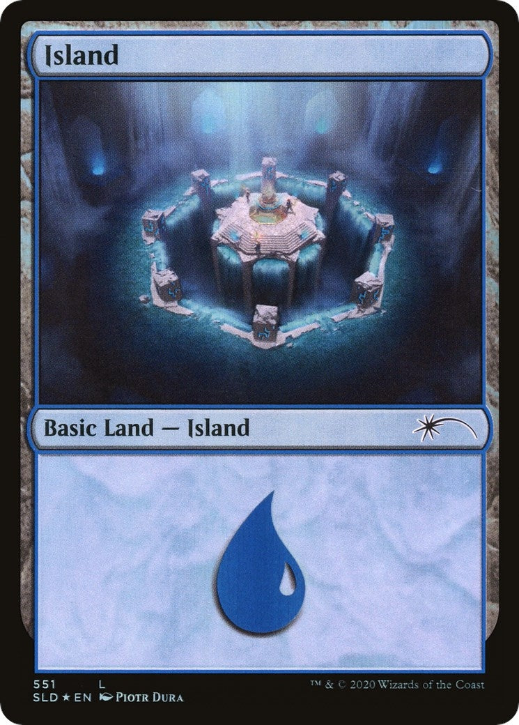 Image for Island (551) (551) [Secret Lair Drop Series] - Magic: The Gathering