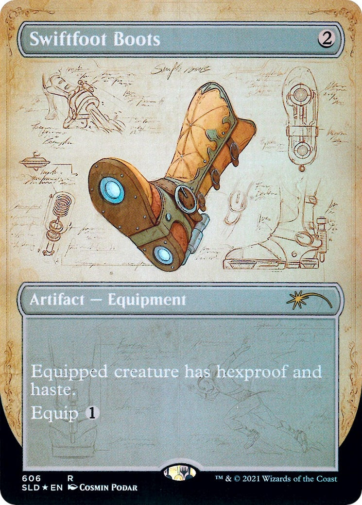 Image for Swiftfoot Boots (606) [Secret Lair Drop Series] - Magic: The Gathering