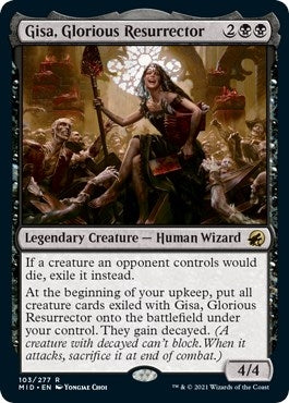Image for Gisa, Glorious Resurrector (103) [Innistrad: Midnight Hunt] - Magic: The Gathering