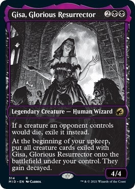 Image for Gisa, Glorious Resurrector (Showcase) (314) [Innistrad: Midnight Hunt] - Magic: The Gathering