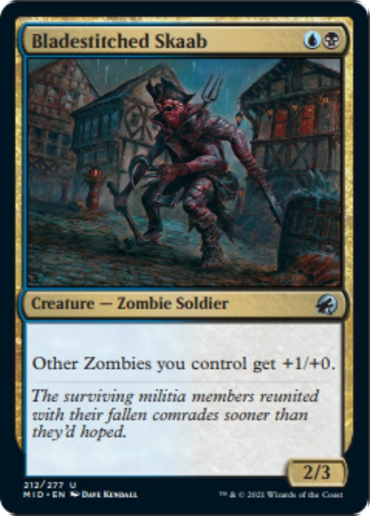Image for Bladestitched Skaab (212) [Innistrad: Midnight Hunt] - Magic: The Gathering
