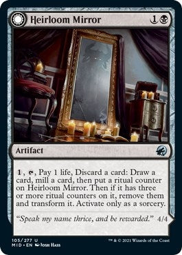 Image for Heirloom Mirror (105) [Innistrad: Midnight Hunt] - Magic: The Gathering