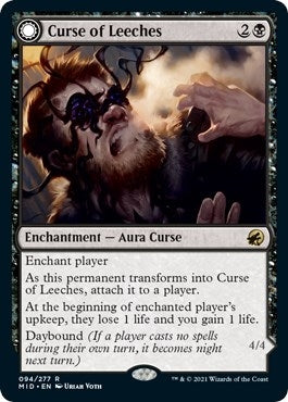 Image for Curse of Leeches (94) [Innistrad: Midnight Hunt] - Magic: The Gathering