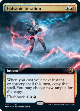 Image for Galvanic Iteration (Extended Art) (371) [Innistrad: Midnight Hunt] - Magic: The Gathering