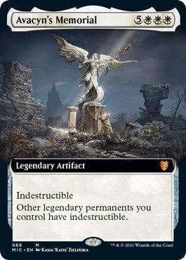 Image for Avacyn's Memorial (Extended Art) (69) [Innistrad: Midnight Hunt] - Magic: The Gathering