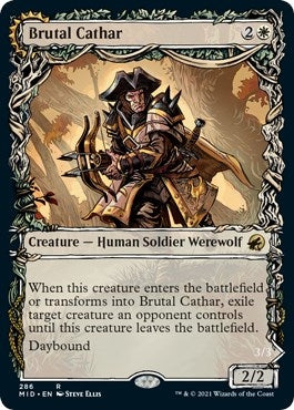 Image for Brutal Cathar (Showcase) (286) [Innistrad: Midnight Hunt] - Magic: The Gathering