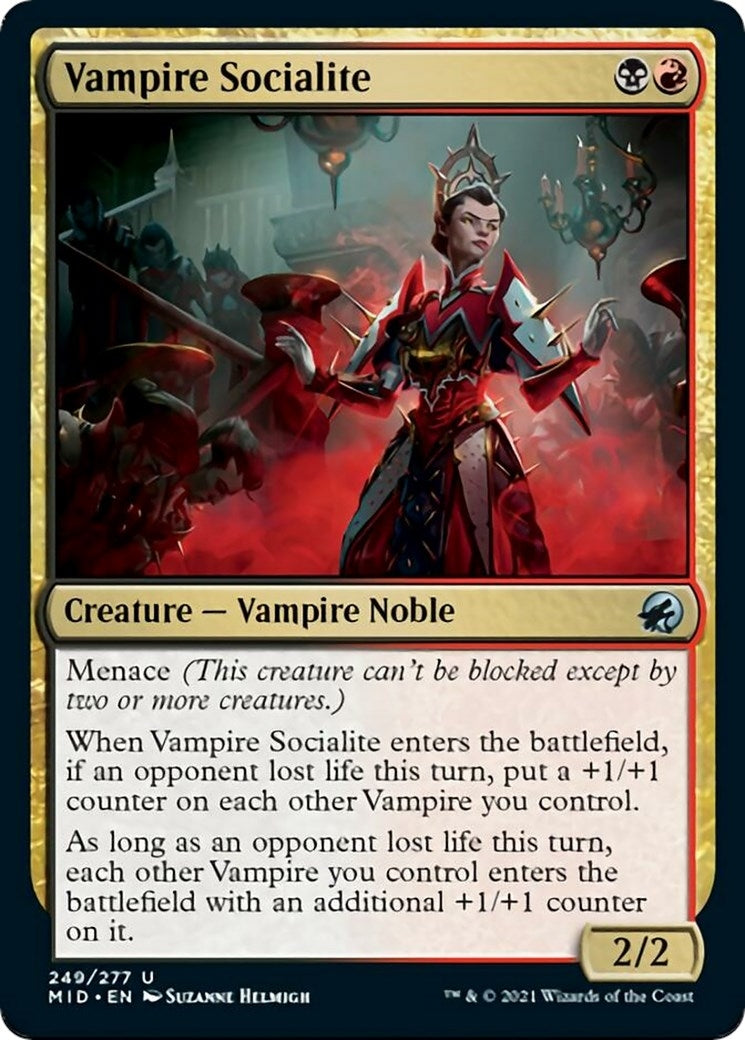 Image for Vampire Socialite (249) [Innistrad: Midnight Hunt] - Magic: The Gathering