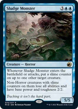 Image for Sludge Monster (76) [Innistrad: Midnight Hunt] - Magic: The Gathering