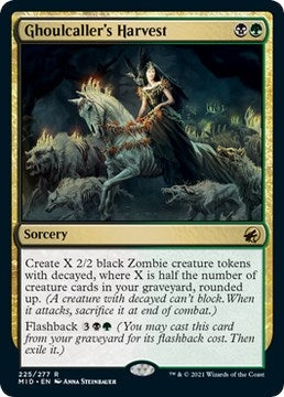 Image for Ghoulcaller's Harvest (225) [Innistrad: Midnight Hunt] - Magic: The Gathering