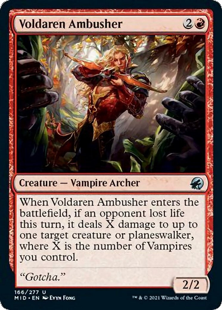 Image for Voldaren Ambusher (166) [Innistrad: Midnight Hunt] - Magic: The Gathering