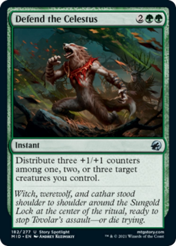 Image for Defend the Celestus (182) [Innistrad: Midnight Hunt] - Magic: The Gathering
