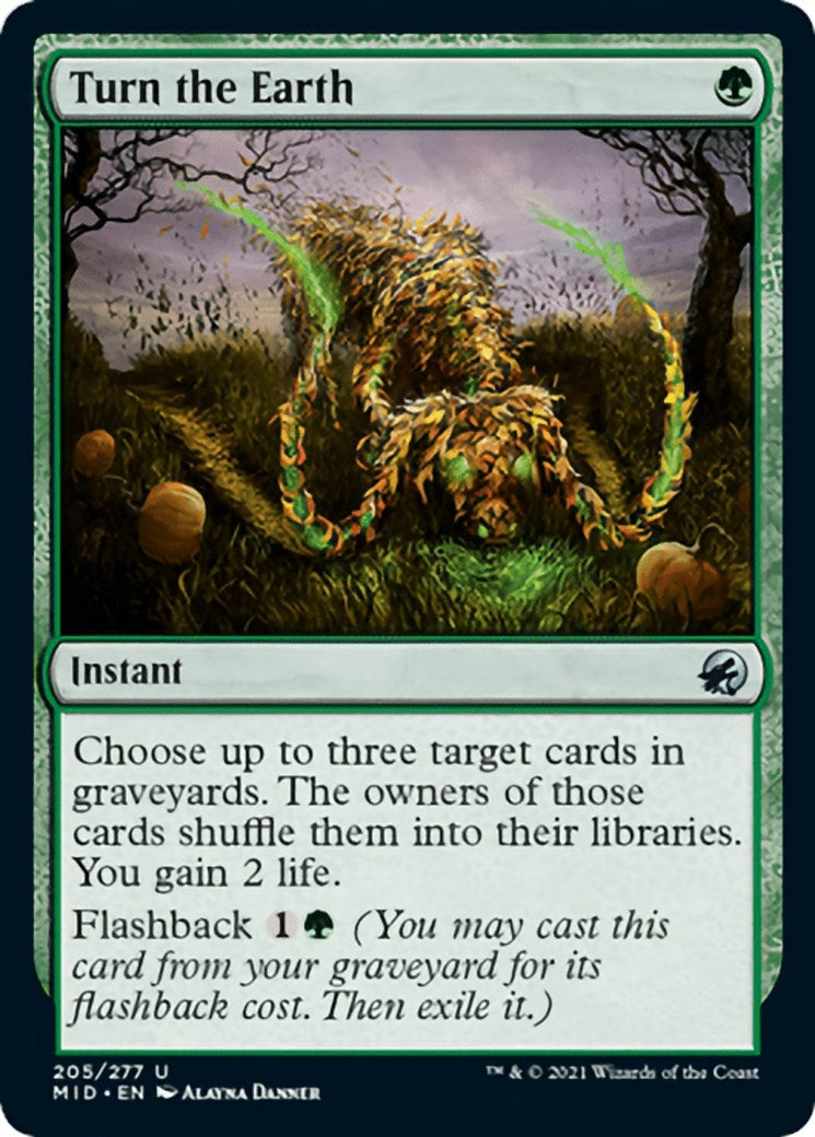 Image for Turn the Earth (205) [Innistrad: Midnight Hunt] - Magic: The Gathering
