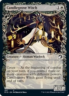 Image for Candlegrove Witch (Showcase) (287) [Innistrad: Midnight Hunt] - Magic: The Gathering