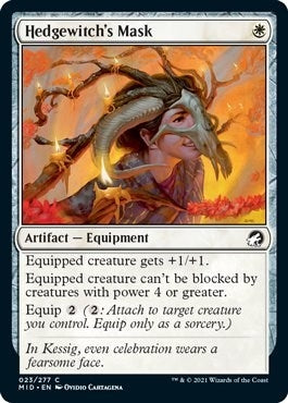 Image for Hedgewitch's Mask (23) [Innistrad: Midnight Hunt] - Magic: The Gathering