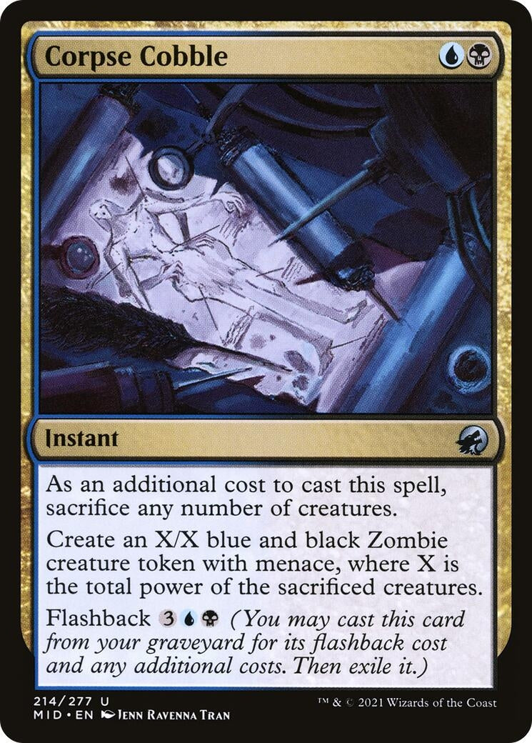 Image for Corpse Cobble (214) [Innistrad: Midnight Hunt] - Magic: The Gathering
