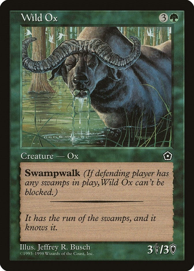 Image for Wild Ox [Portal Second Age] - Magic: The Gathering