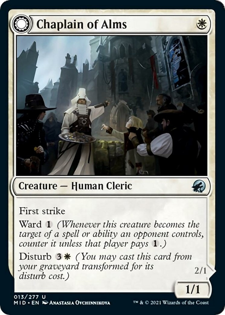 Image for Chaplain of Alms (13) [Innistrad: Midnight Hunt] - Magic: The Gathering
