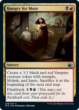 Image for Hungry for More (228) [Innistrad: Midnight Hunt] - Magic: The Gathering