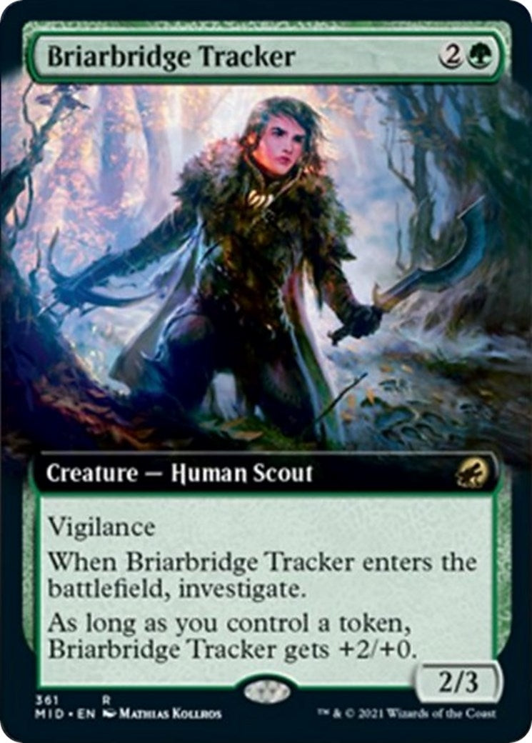 Image for Briarbridge Tracker (Extended Art) (361) [Innistrad: Midnight Hunt] - Magic: The Gathering