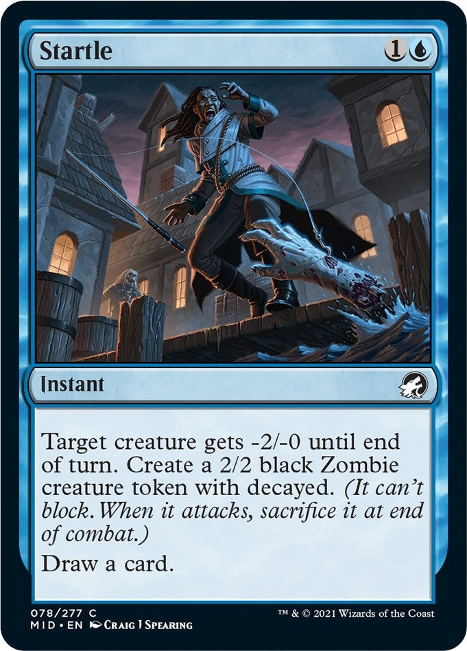 Image for Startle (78) [Innistrad: Midnight Hunt] - Magic: The Gathering