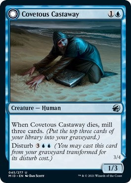 Image for Covetous Castaway (45) [Innistrad: Midnight Hunt] - Magic: The Gathering