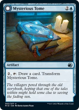 Image for Mysterious Tome (63) [Innistrad: Midnight Hunt] - Magic: The Gathering