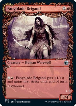 Image for Fangblade Brigand (Showcase) (292) [Innistrad: Midnight Hunt] - Magic: The Gathering