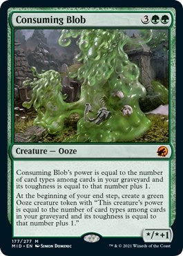 Image for Consuming Blob (177) [Innistrad: Midnight Hunt] - Magic: The Gathering