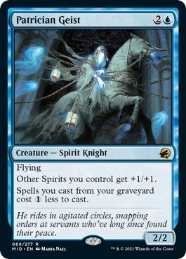 Image for Patrician Geist (69) [Innistrad: Midnight Hunt] - Magic: The Gathering