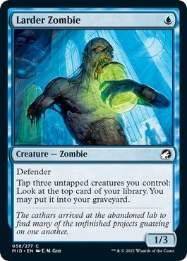 Image for Larder Zombie (58) [Innistrad: Midnight Hunt] - Magic: The Gathering